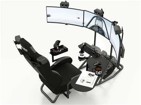 gaming desk for flight simulator.